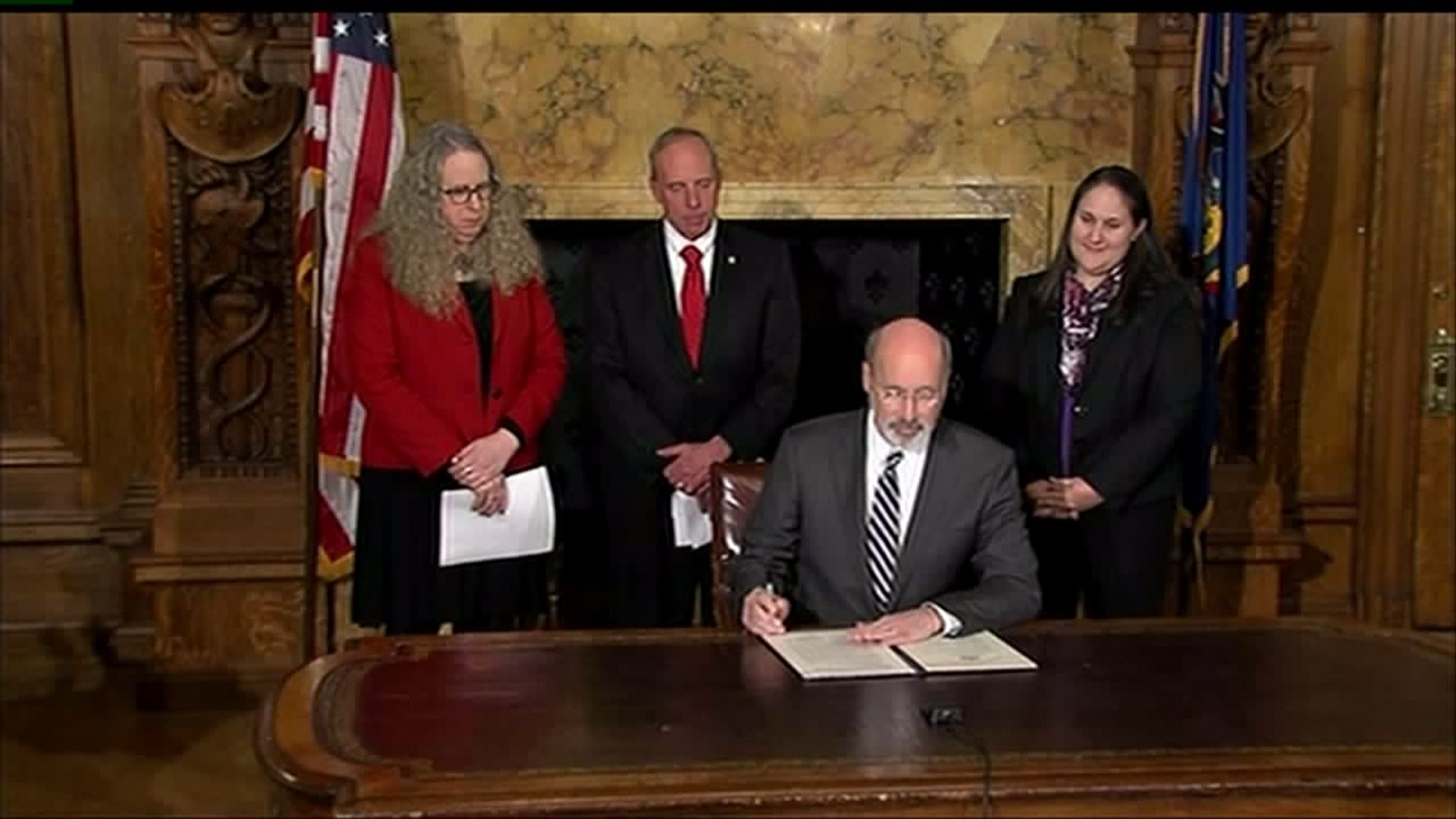 People Applaud Governor Wolf`s Harsh Stance Against Opioid, Heroin Epidemic
