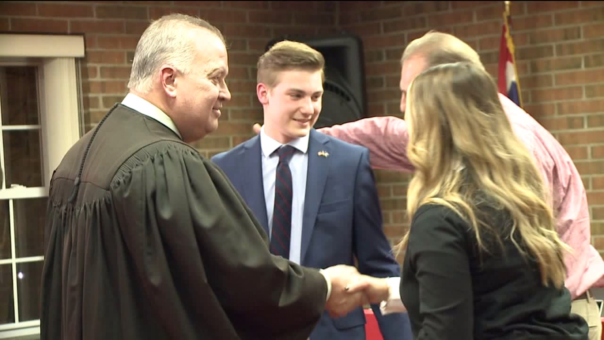 Teenager Sworn in as Plymouth Councilman