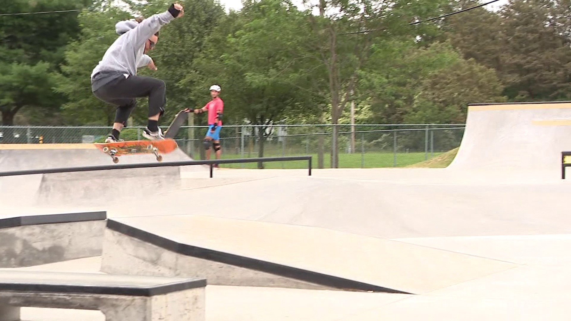 The long-awaited skatepark in Wilkes-Barre has been filled with skaters young and old for several weeks since it's opening.