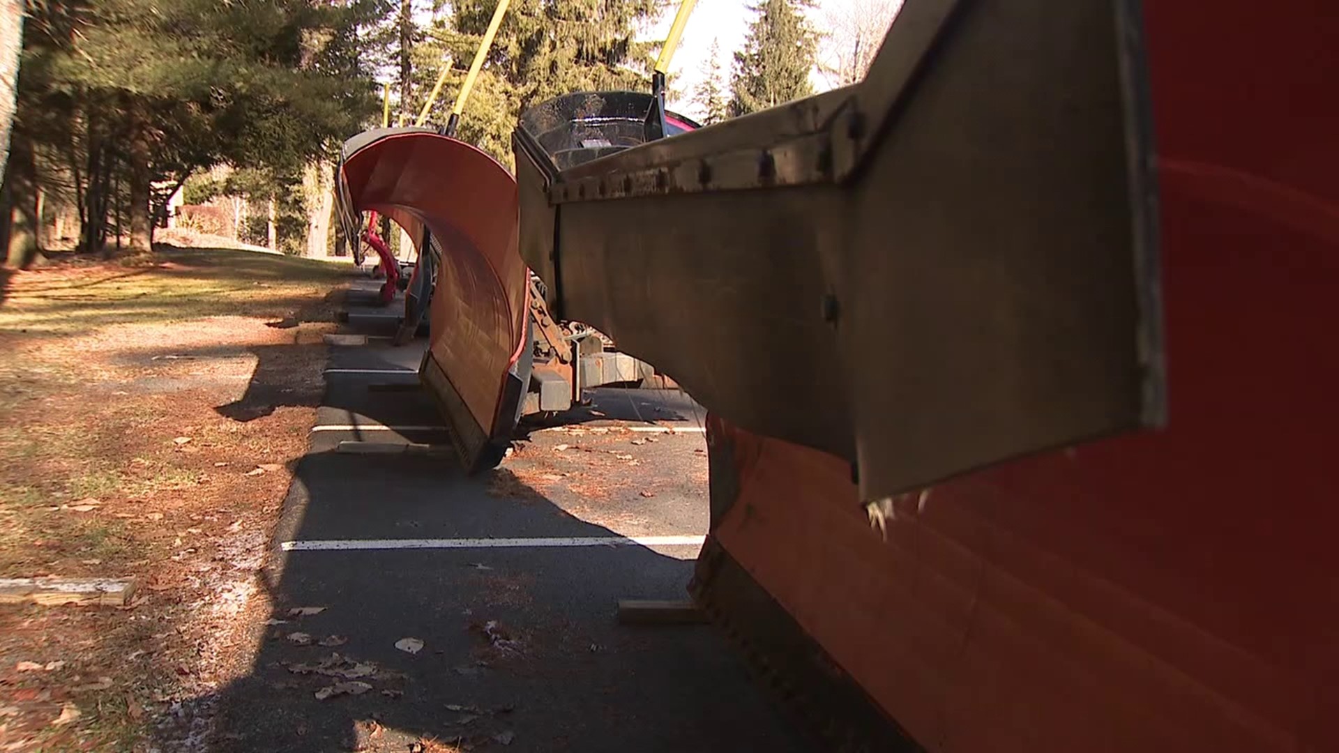 The Tobyhanna Township is getting its plow trucks ready with the incoming wintry weather.