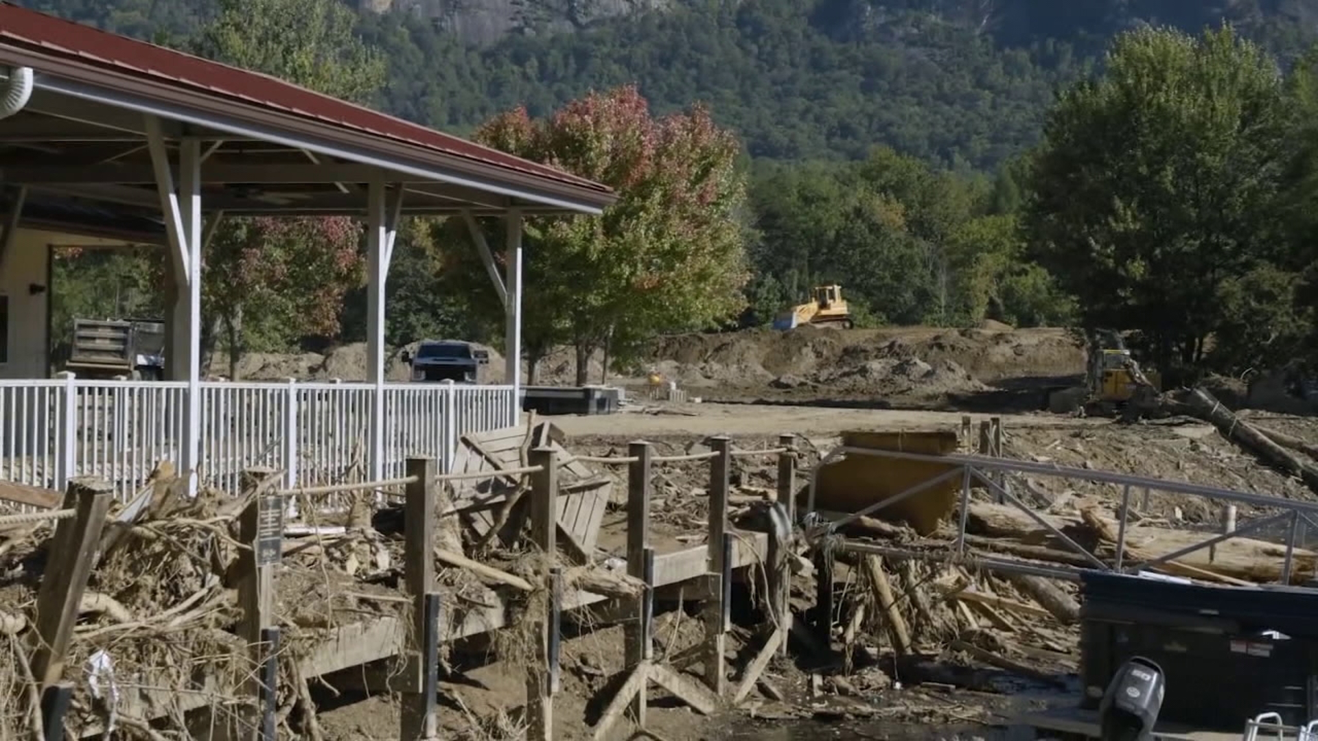 Weeks after Hurricane Helene decimated parts of North Carolina, the Scranton Fire Chief returned home after helping with recovery efforts.