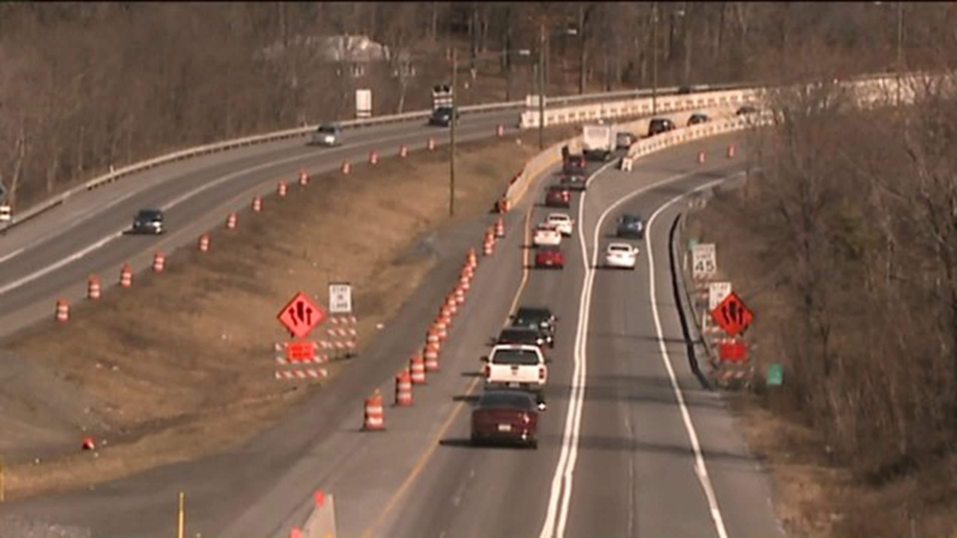 PennDOT Plans to Remove Traffic Split on I-81 North