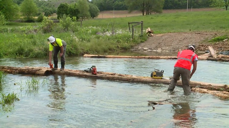 State tours streambank stabilization project in Snyder County