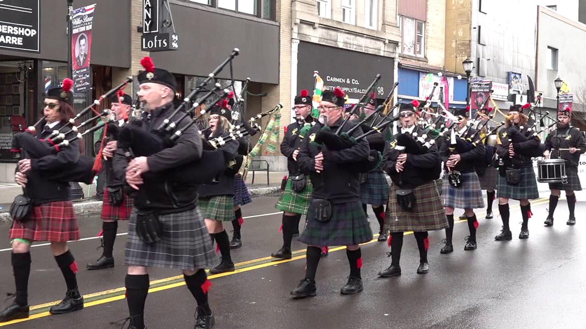 It has been a weekend of parades, and on Sunday, it was the Diamond City's turn to enjoy some St. Patrick's festivities.