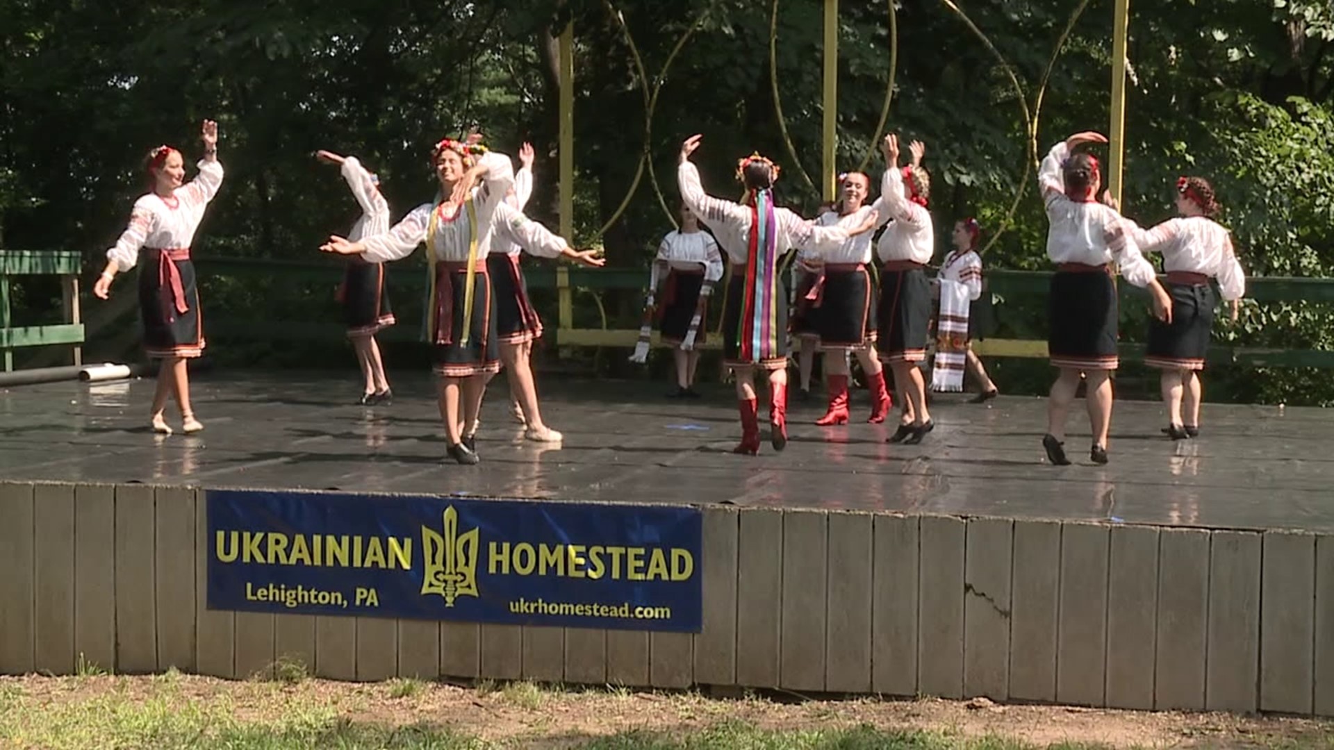 It was a celebration of Ukrainian heritage this weekend near Lehighton.