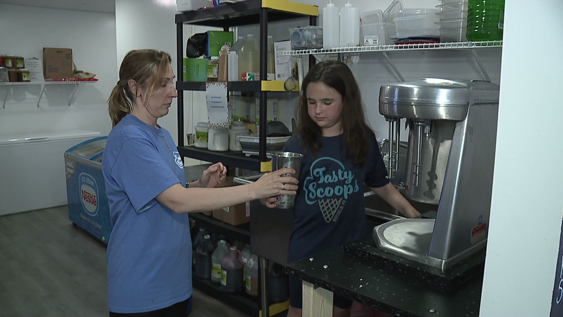 The "Have a Heart Fundraiser" was held at Tasty Scoops.