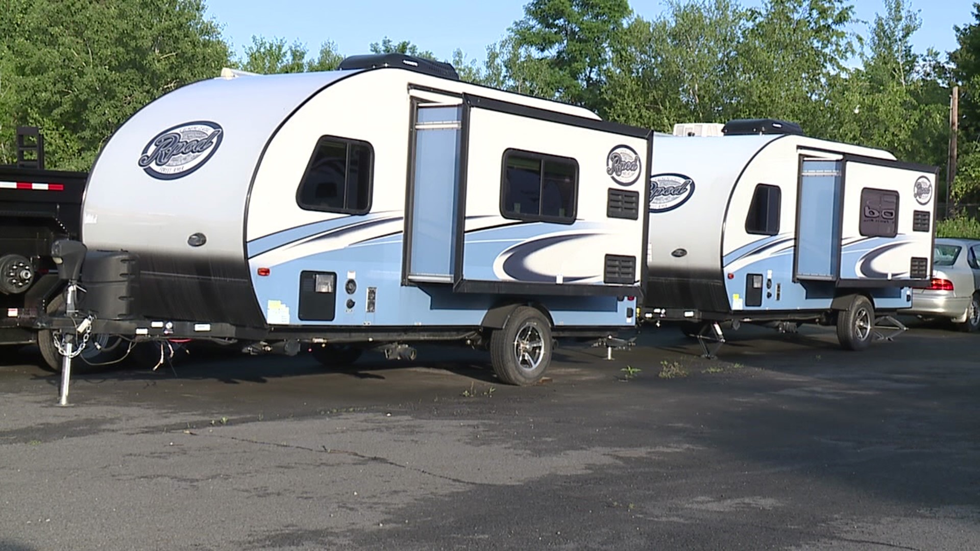 Many are changing vacation plans and buying RVs instead