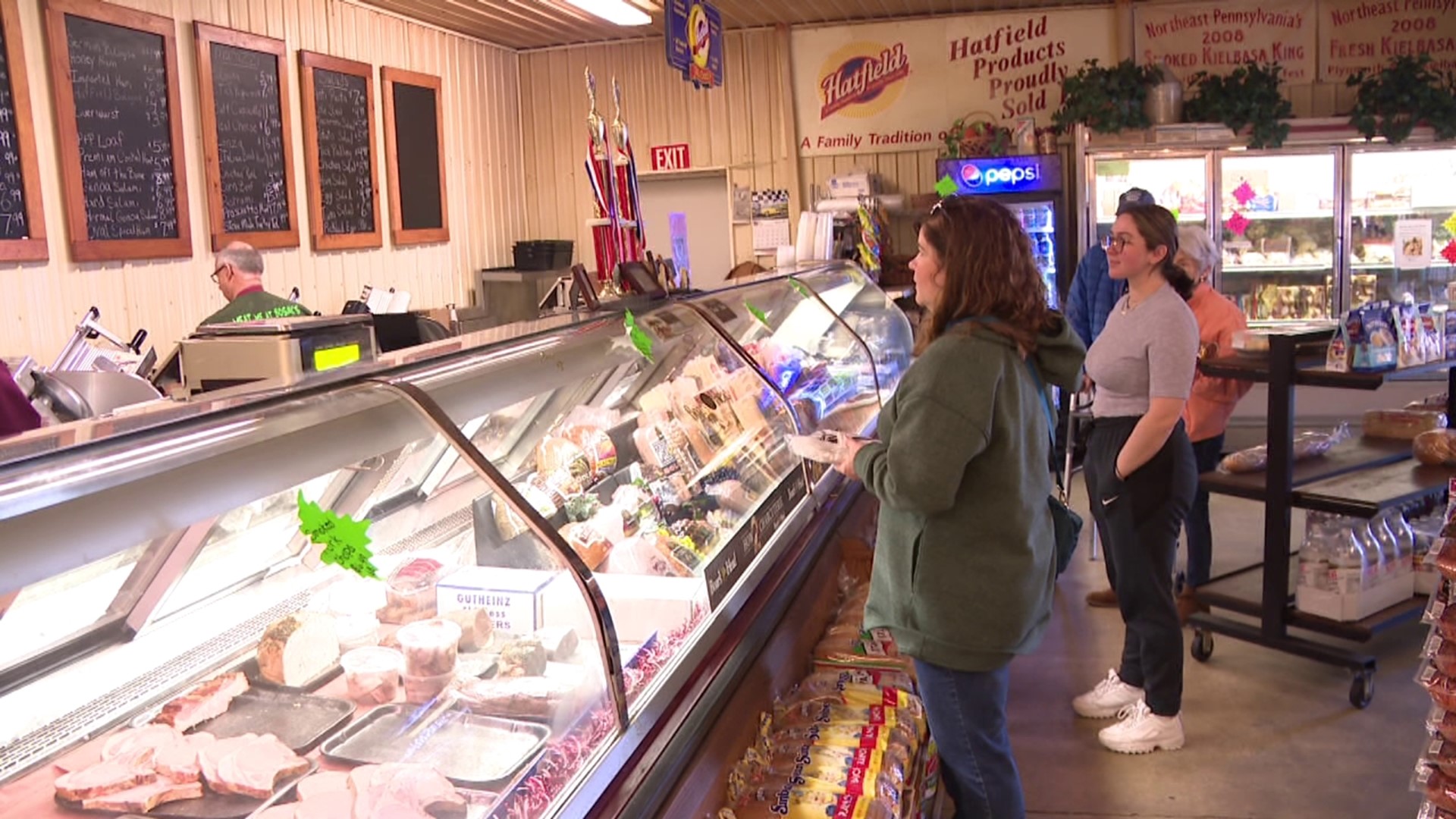 The final stretch of shopping is upon us ahead of the holiday, and folks in Lackawanna County were out Saturday getting all the necessary essentials.