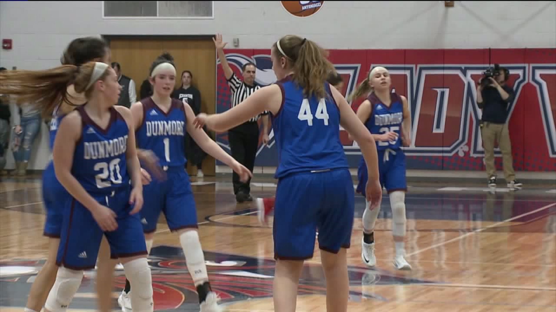 Dunmore Girls Improve to 13-0 Following Win at Riverside