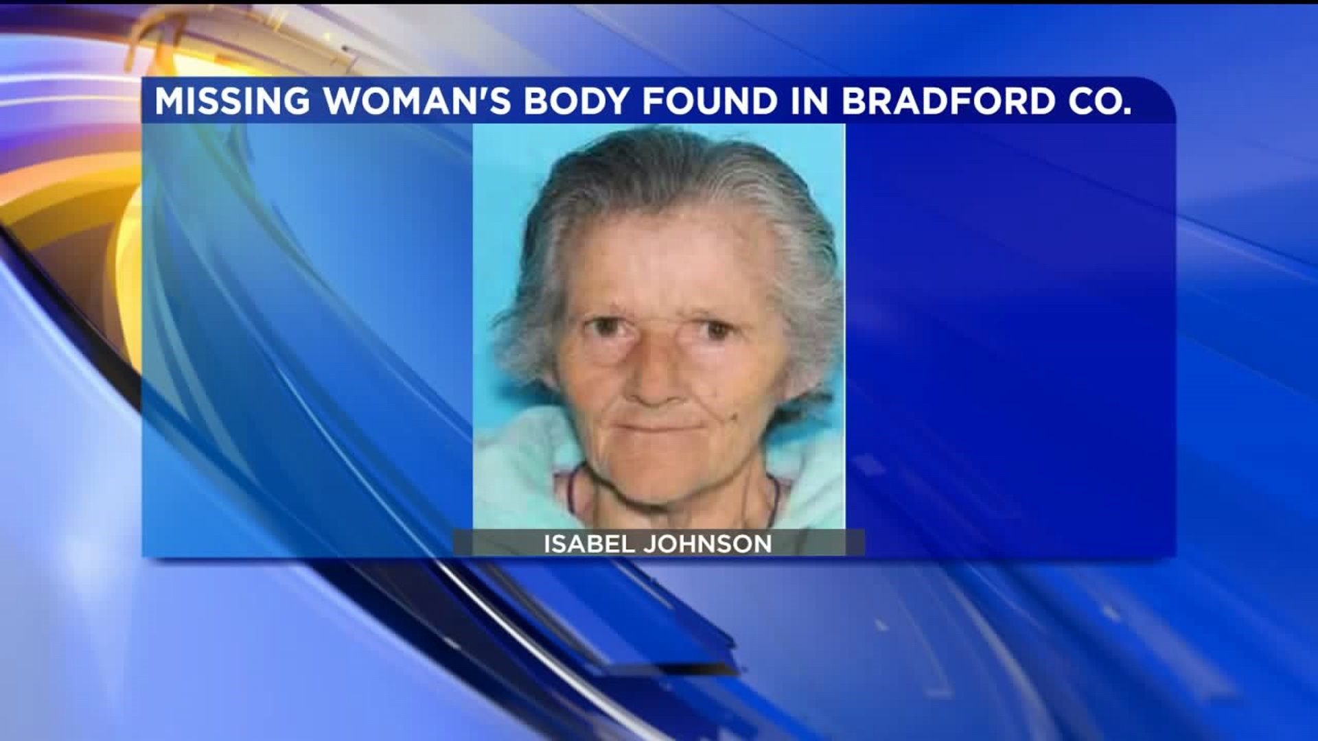 Coroner: Bradford County Woman Died from Hypothermia