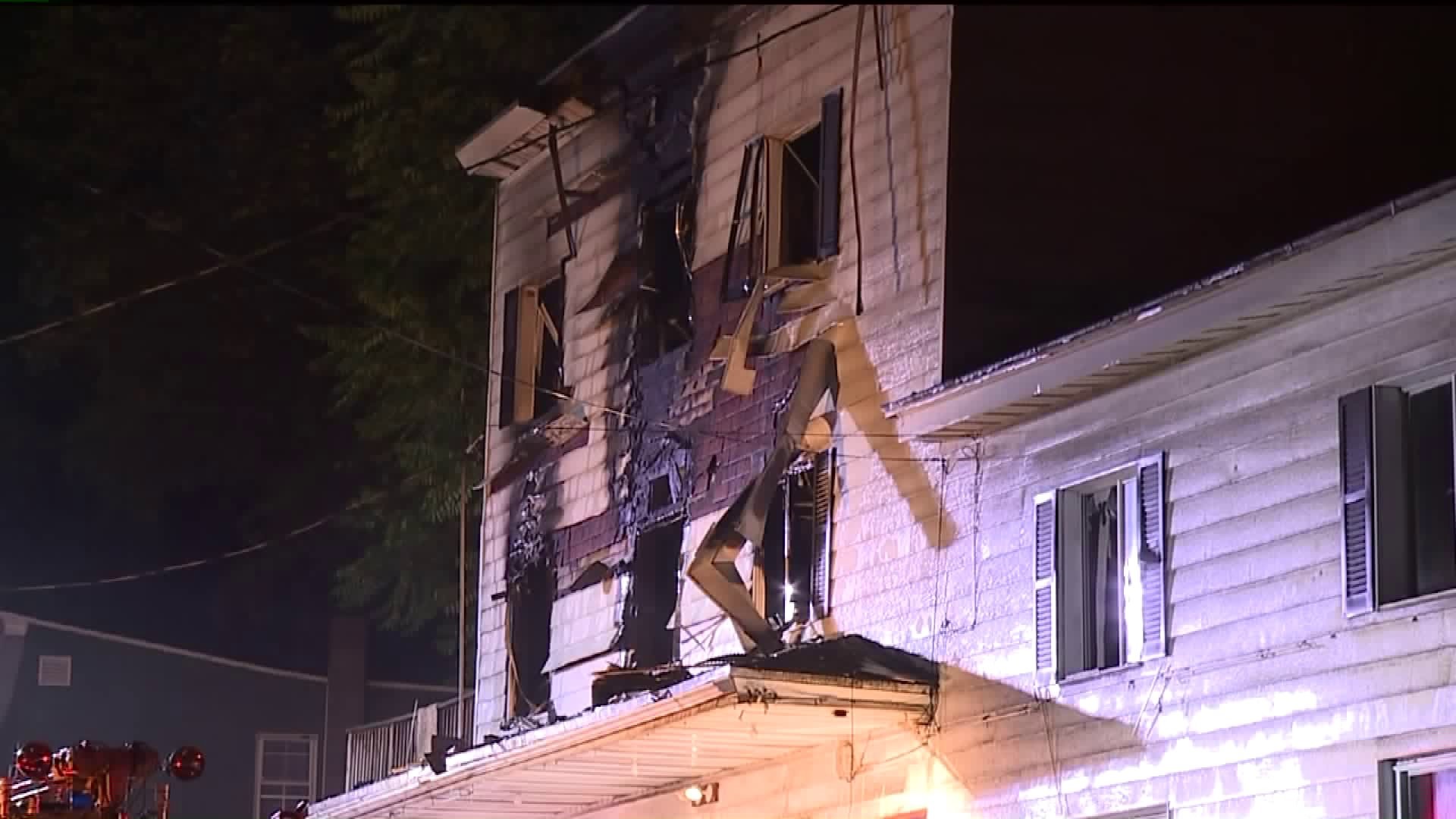 Developing Story: Three People Taken to Hospital After Fire in Schuylkill County