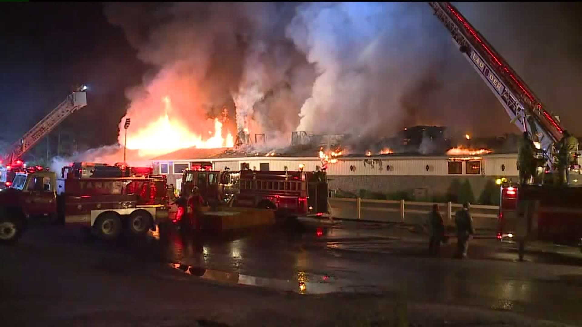 Fire Destroys The Summit Restaurant in New Milford