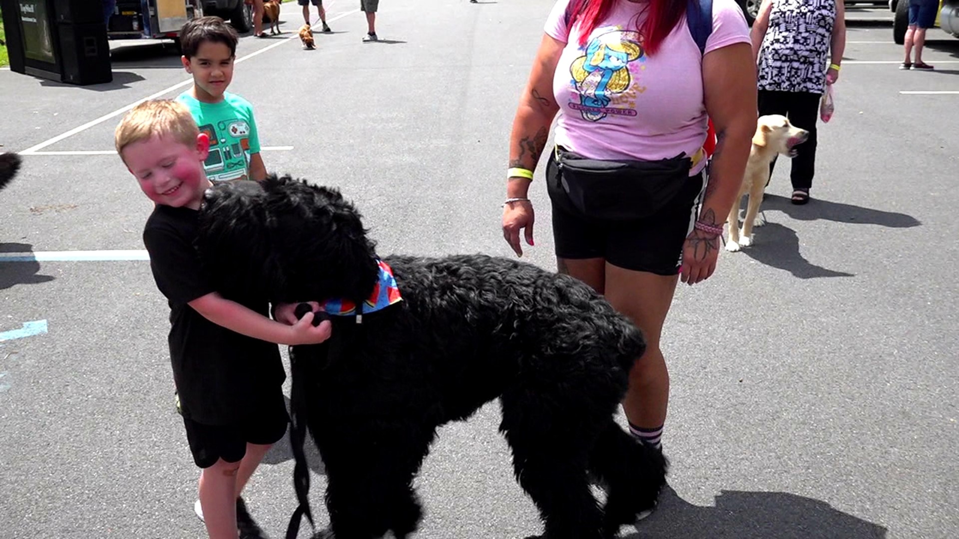 Griffin Pond Animal Shelter hosted the event at McDade Park in Scranton.