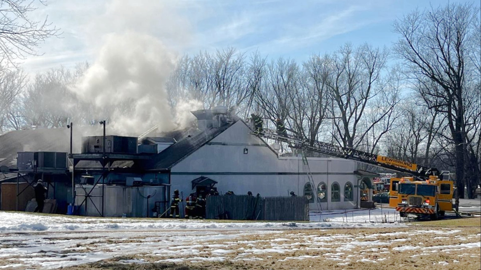 Crews responded to Italian Terrace near Milton Wednesday afternoon.