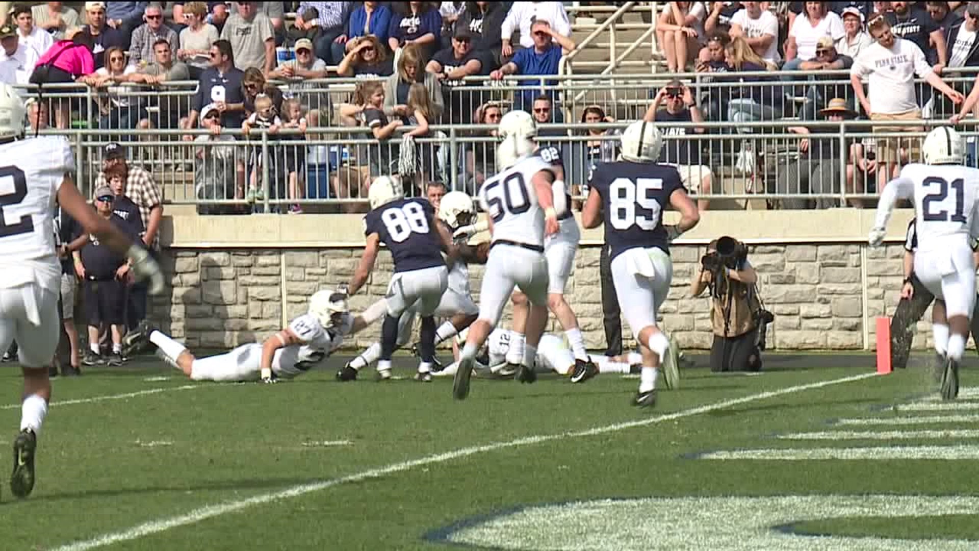 No Nittany Lion Surprises On Offense In Blue-White Game