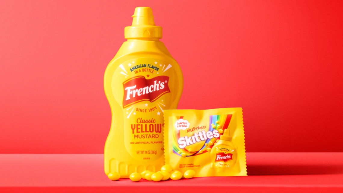 French's and Skittles announce mustard-flavored creation for National ...