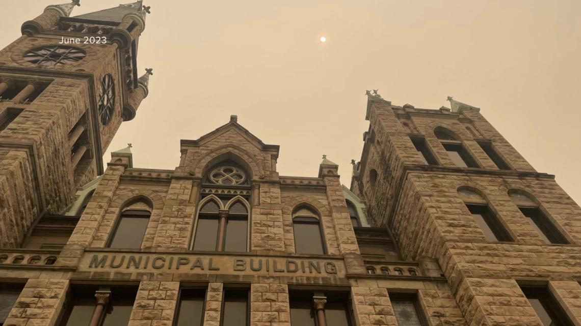Looking back at incredible images of wildfire smoke from June 2023