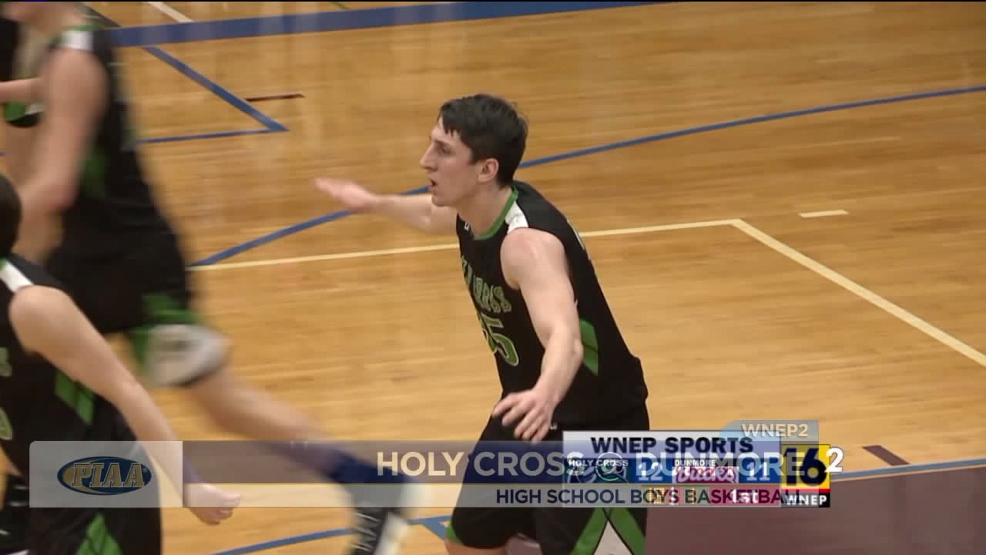 No. 7 Holy Cross Tops Dunmore 49-37 on WNEP2