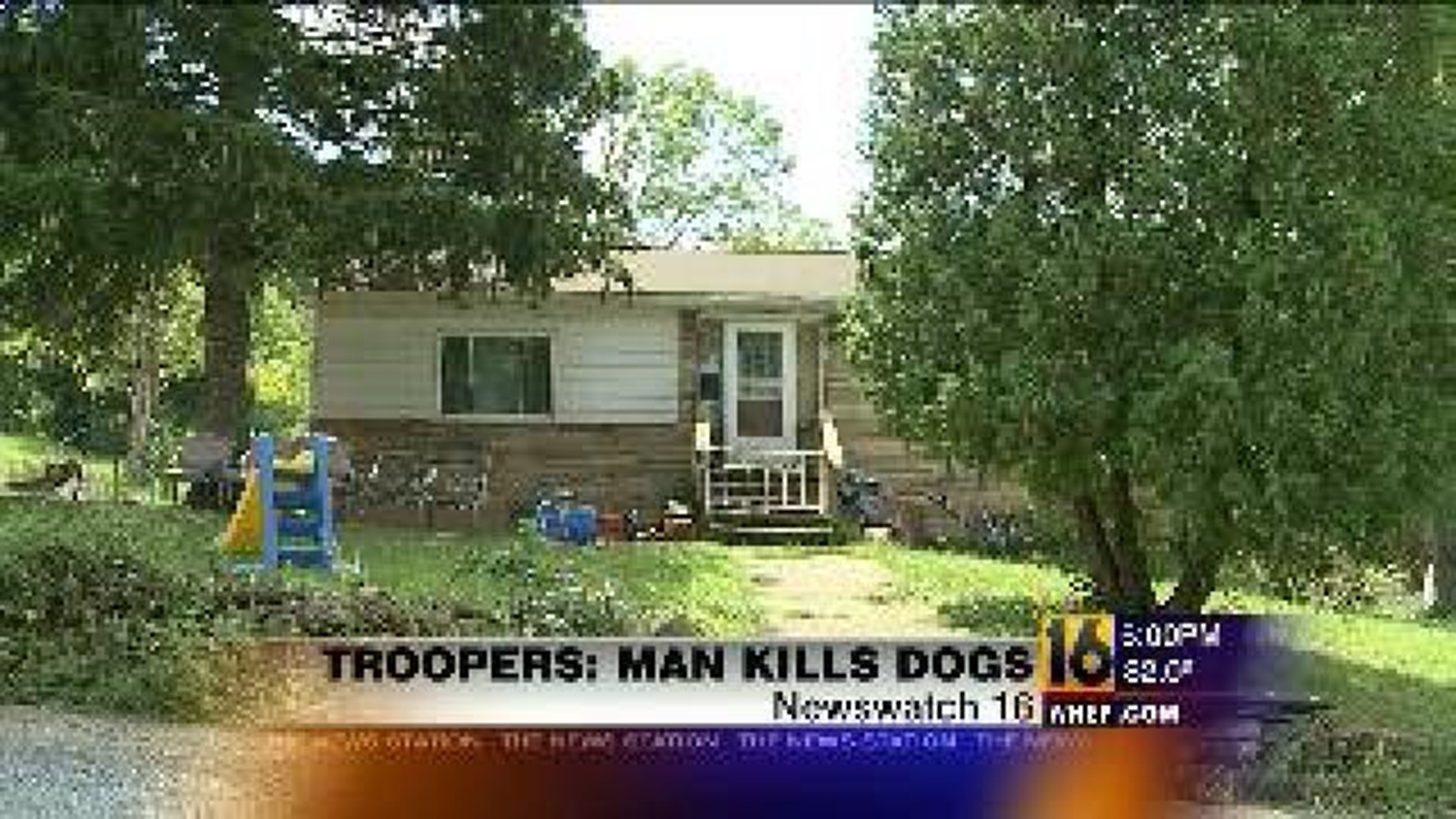 Man Kills Dog After 'Heated Arguement' With Wife