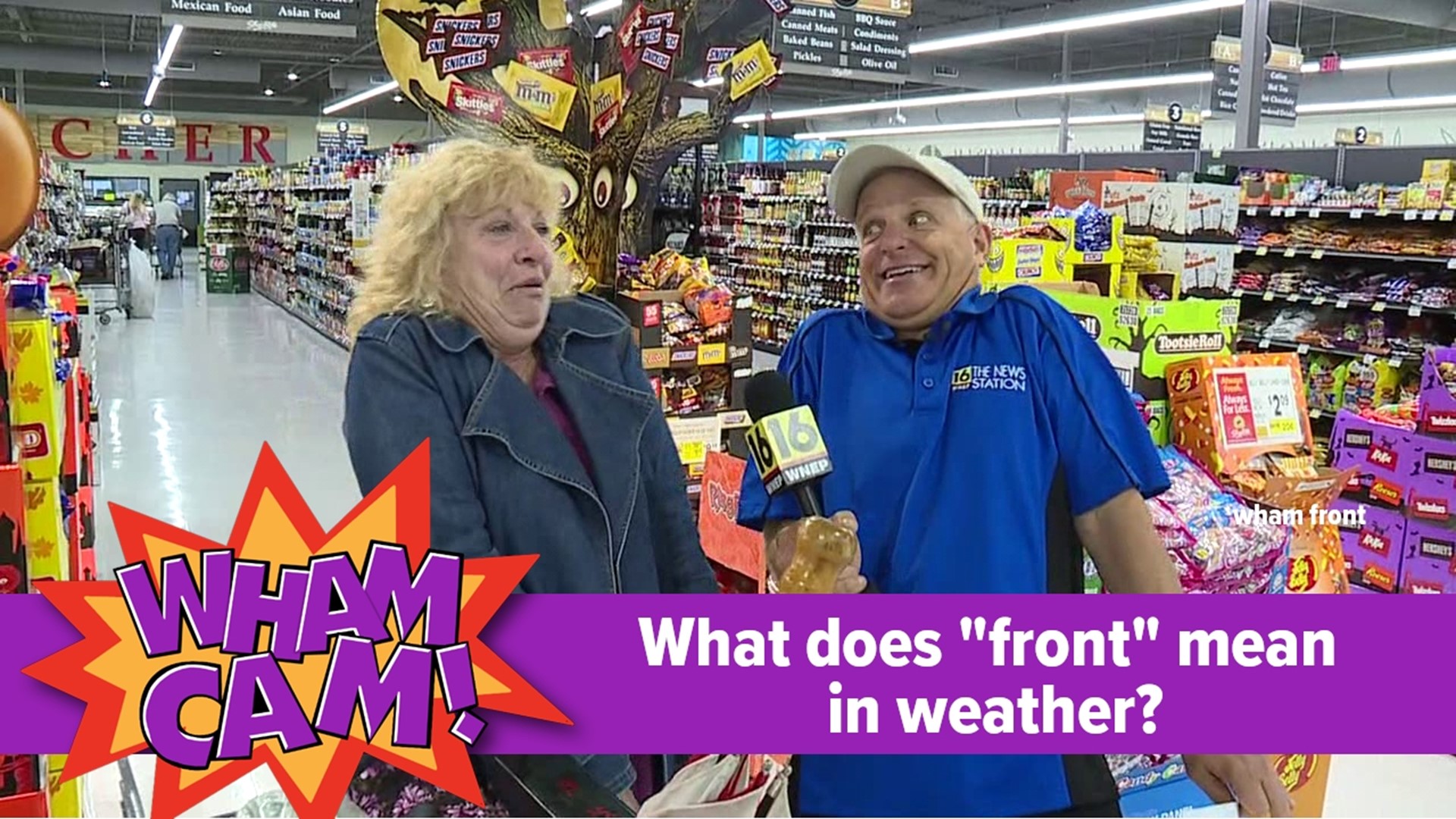 As we're heading into fall, Joe's thinking about the cold fronts that come with it. He was in Moosic to see if anyone there knows where the term "front" comes from.
