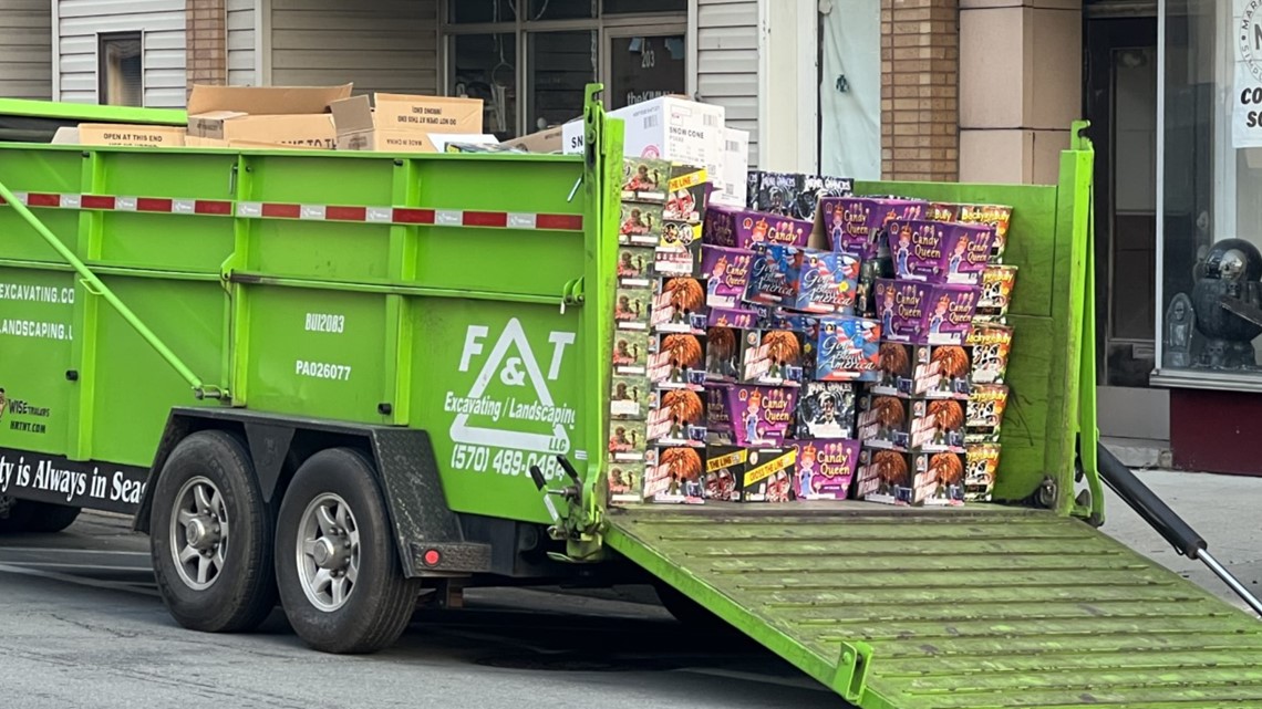 Police seize hundreds of fireworks from former bridal shop - Vimarsana News