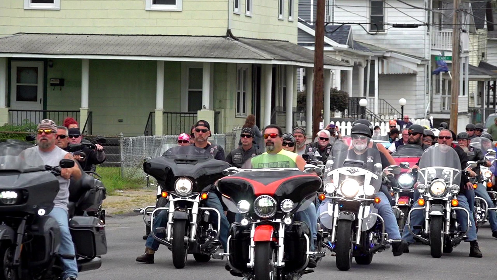 The Never Forgotten Motorcycle Ride benefitting first responders was held at Lace Works Tap & Grill in the city Sunday.