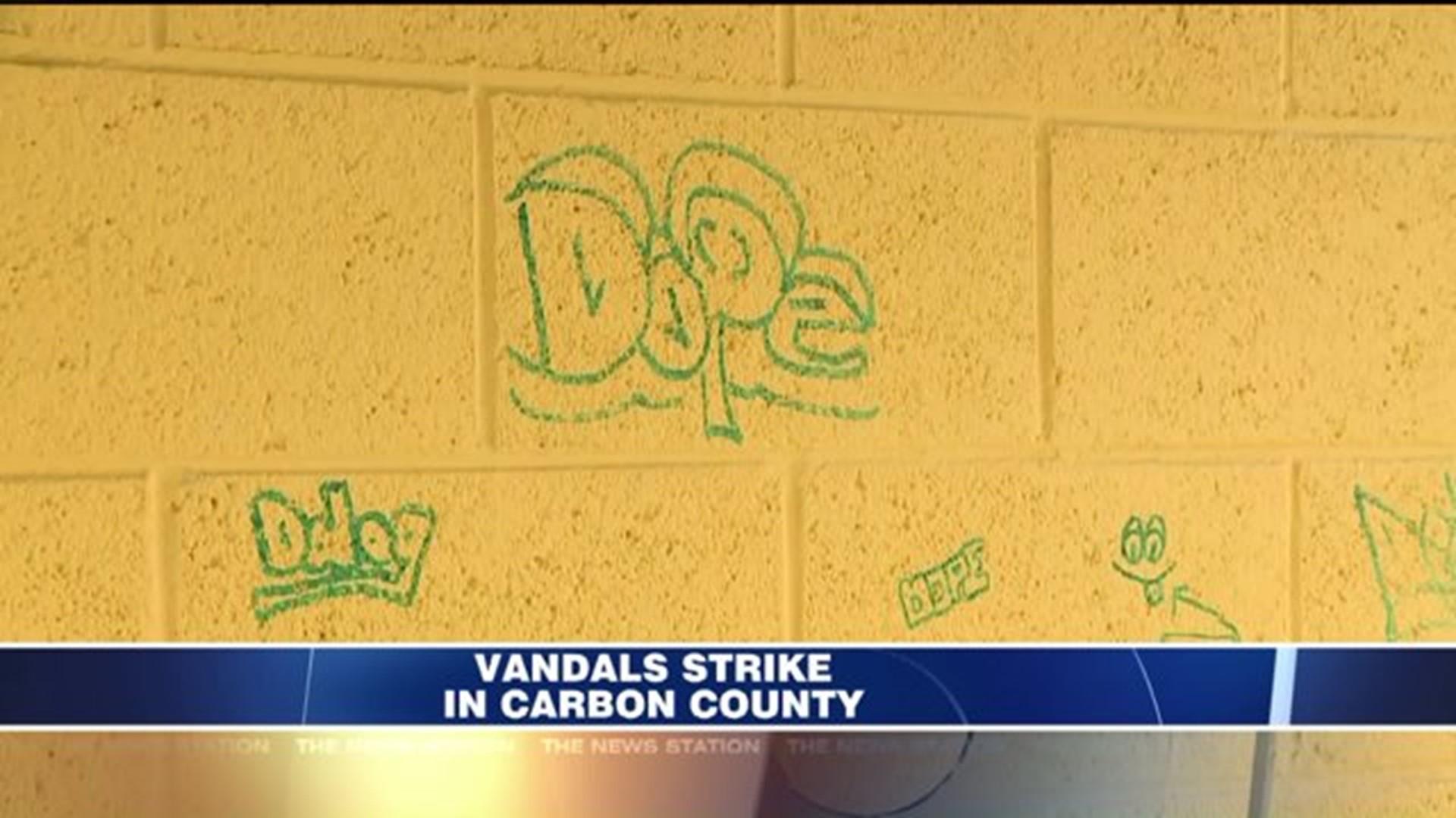 Vandalism in Carbon County