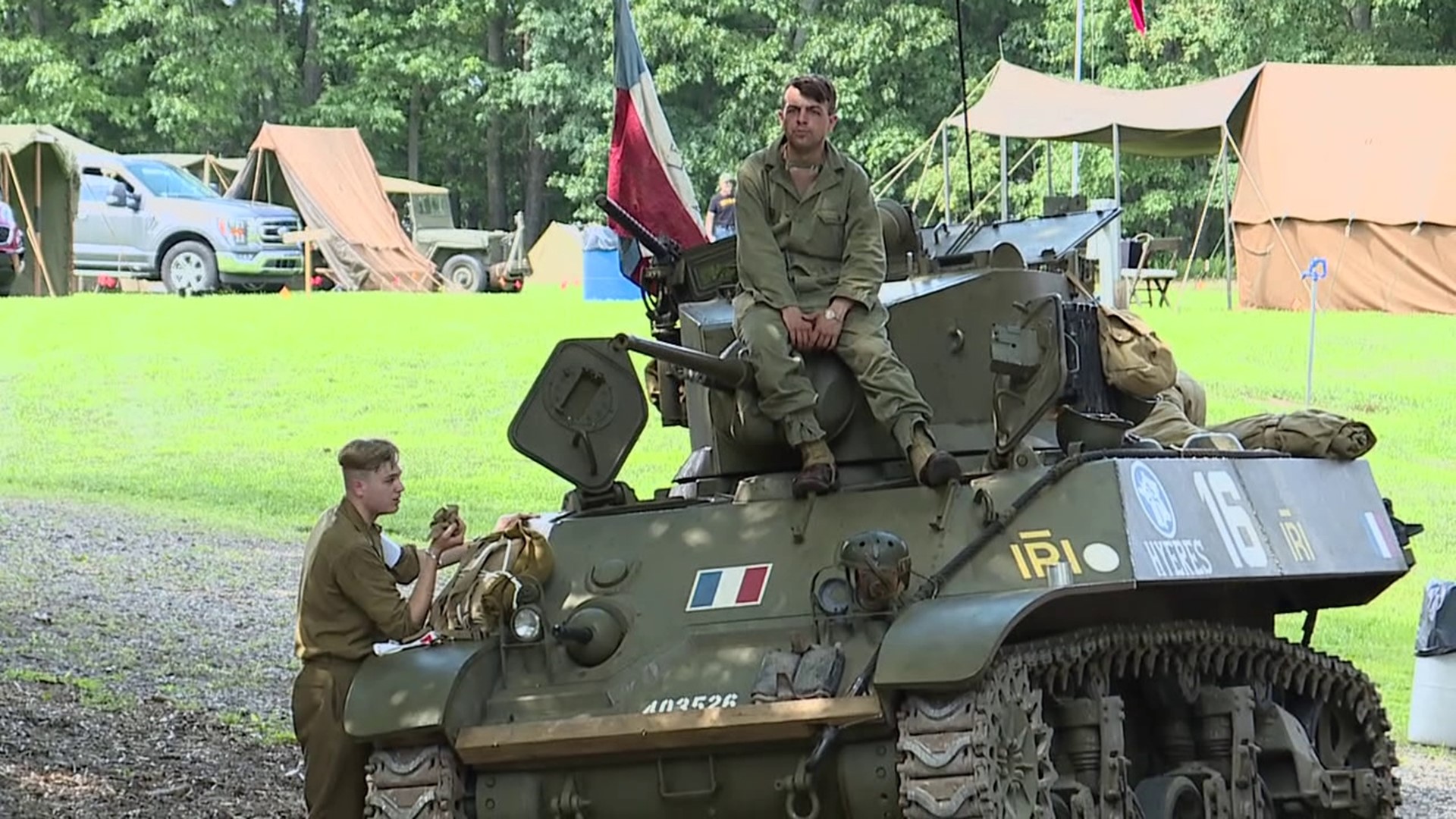 History is coming alive this weekend in Berwick as the community celebrates its World War II roots.