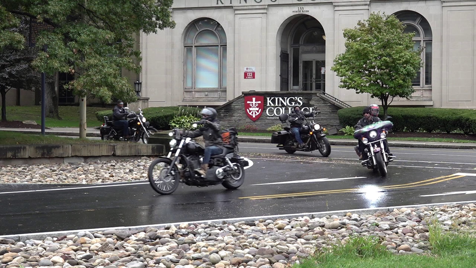 A group of motorcyclists rode throughout Luzerne County, advocating for Pennsylvania legislation to help those who are wrongfully convicted.