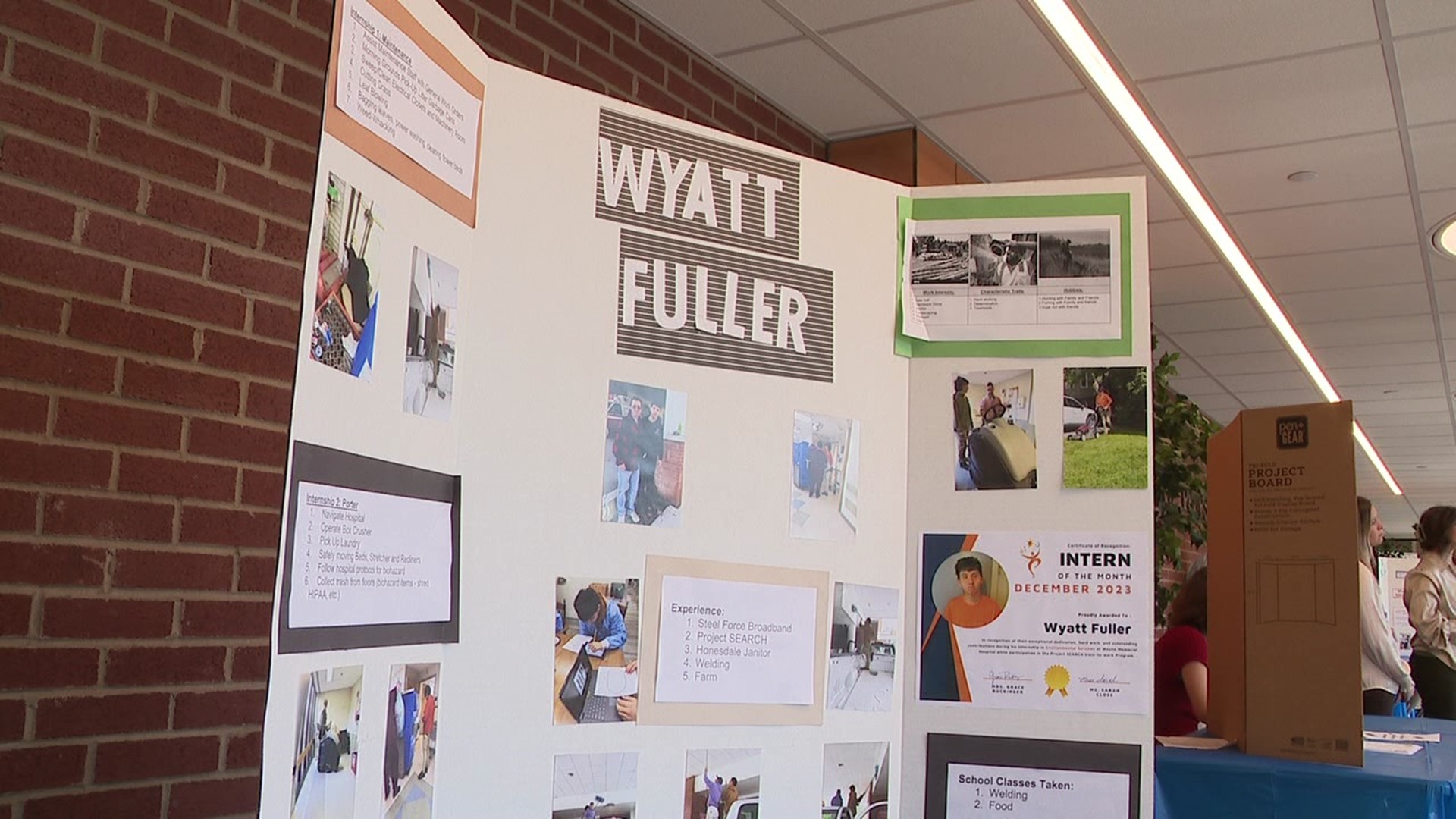 Some students in Wayne County are on the hunt for their next job. Newswatch 16's Emily Kress shows us how a job fair is allowing them all to shine.