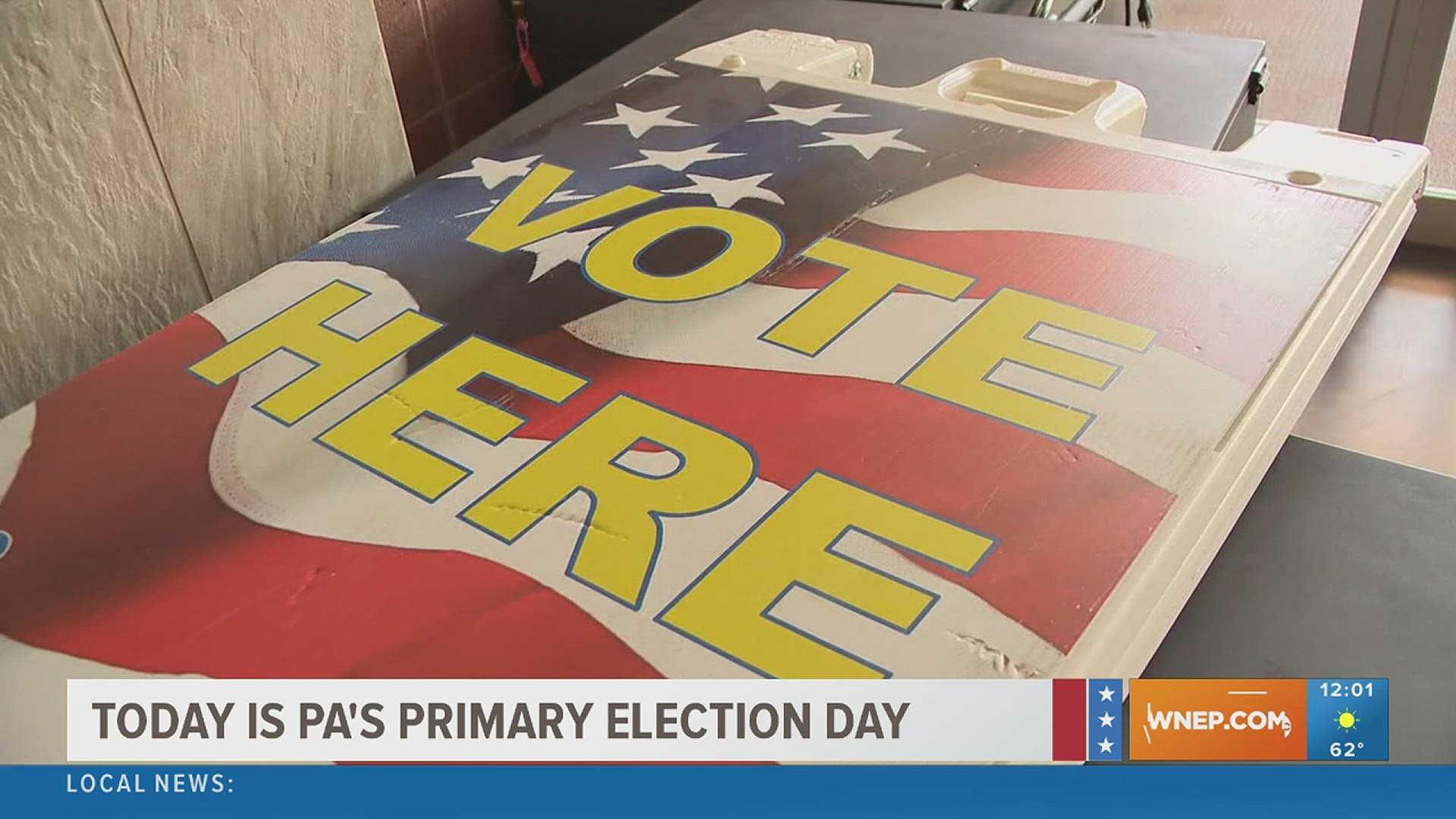 Newswatch 16’s Melissa Steininger reports from a polling place in Dallas Township.