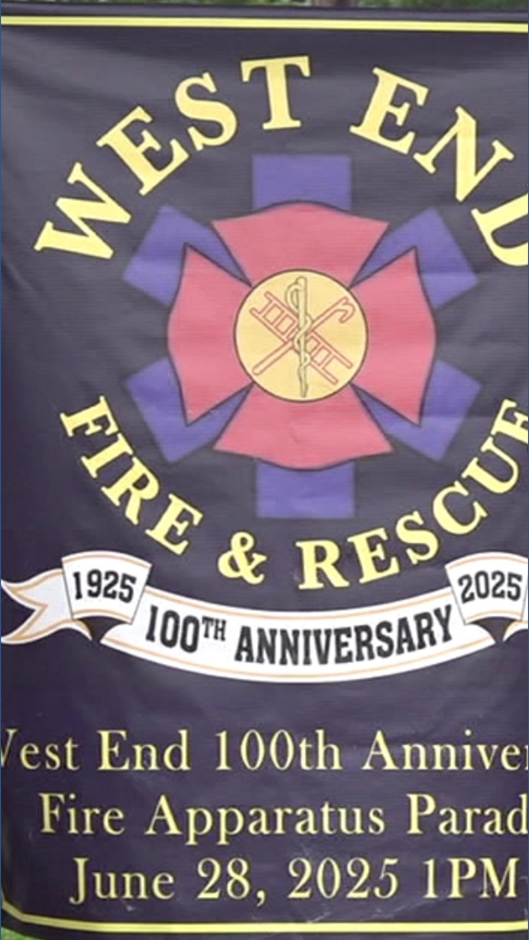 West End Fire and Rescue Company celebrates century of service