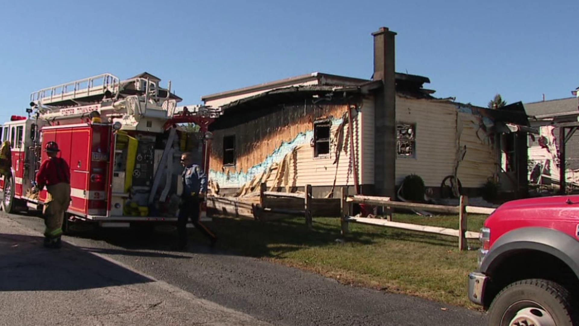 Fire damages home, two garages in Luzerne County | wnep.com