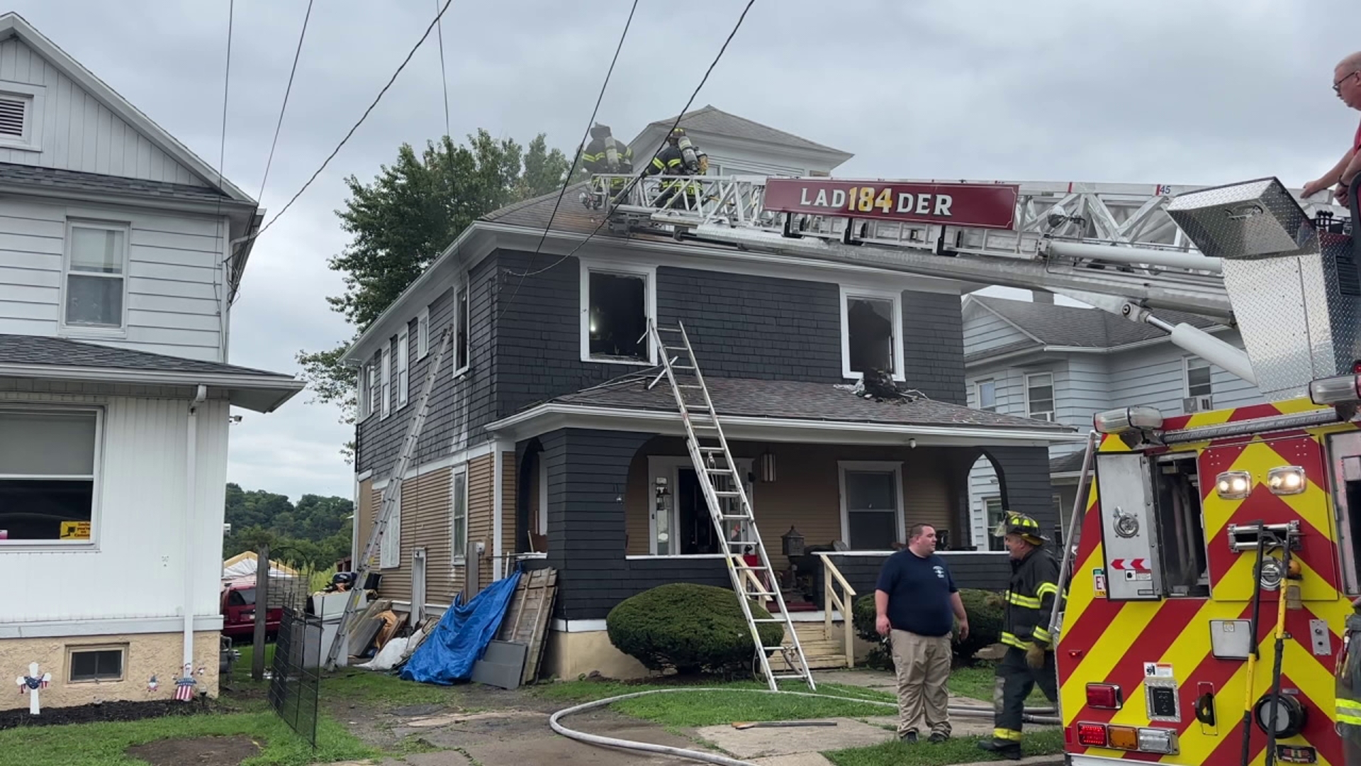 Crews were called to the home on Susquehanna Avenue around 2:30pm Friday.