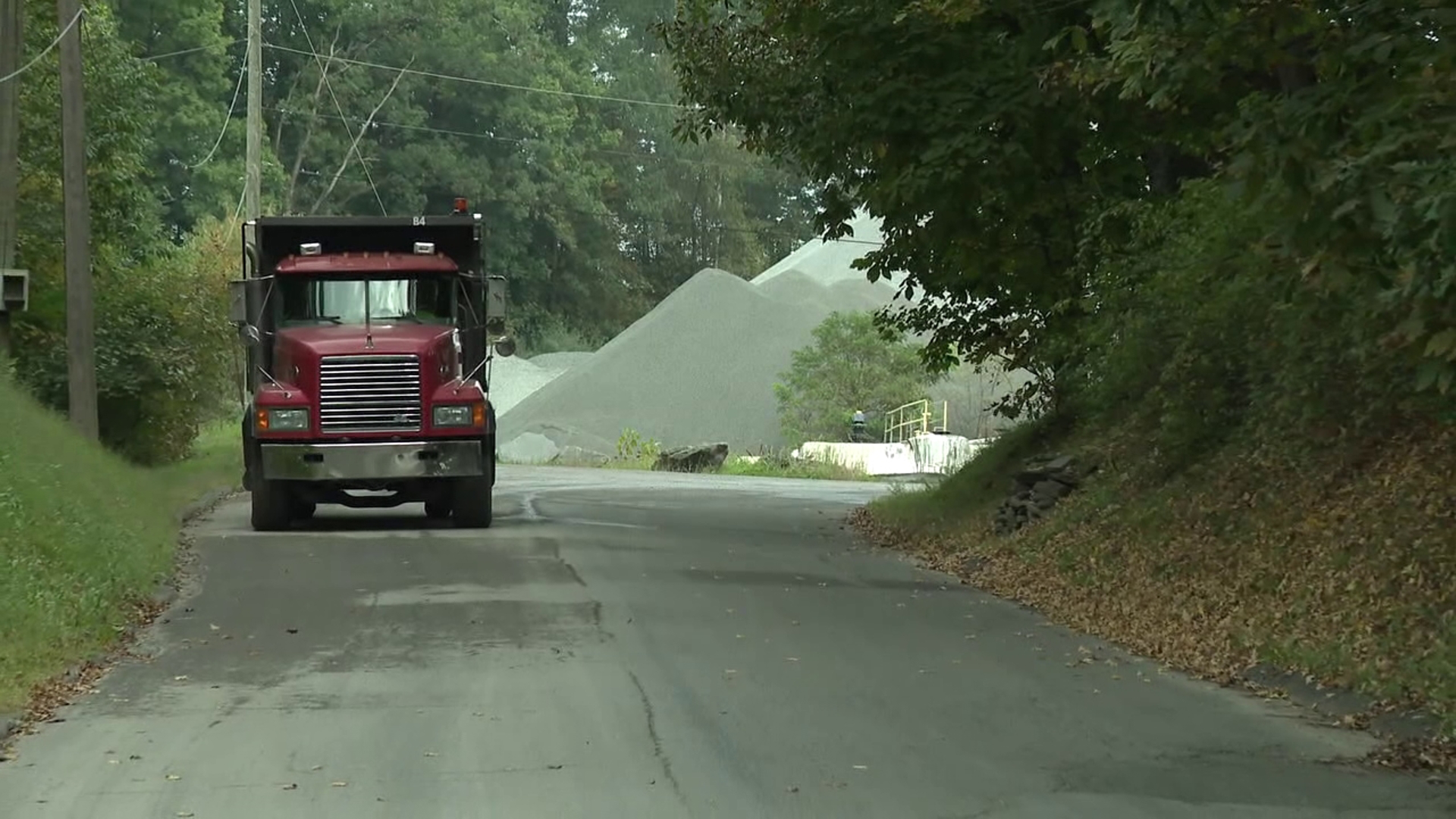 Emergency crews responded to American Asphalt around 9:30 a.m. Wednesday.