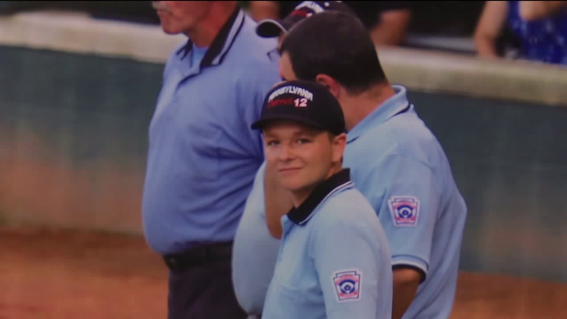 Teen Prefers View Behind the Plate