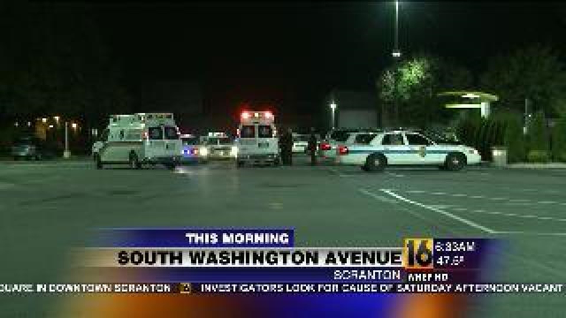 Man Stabbed Outside McDonald's