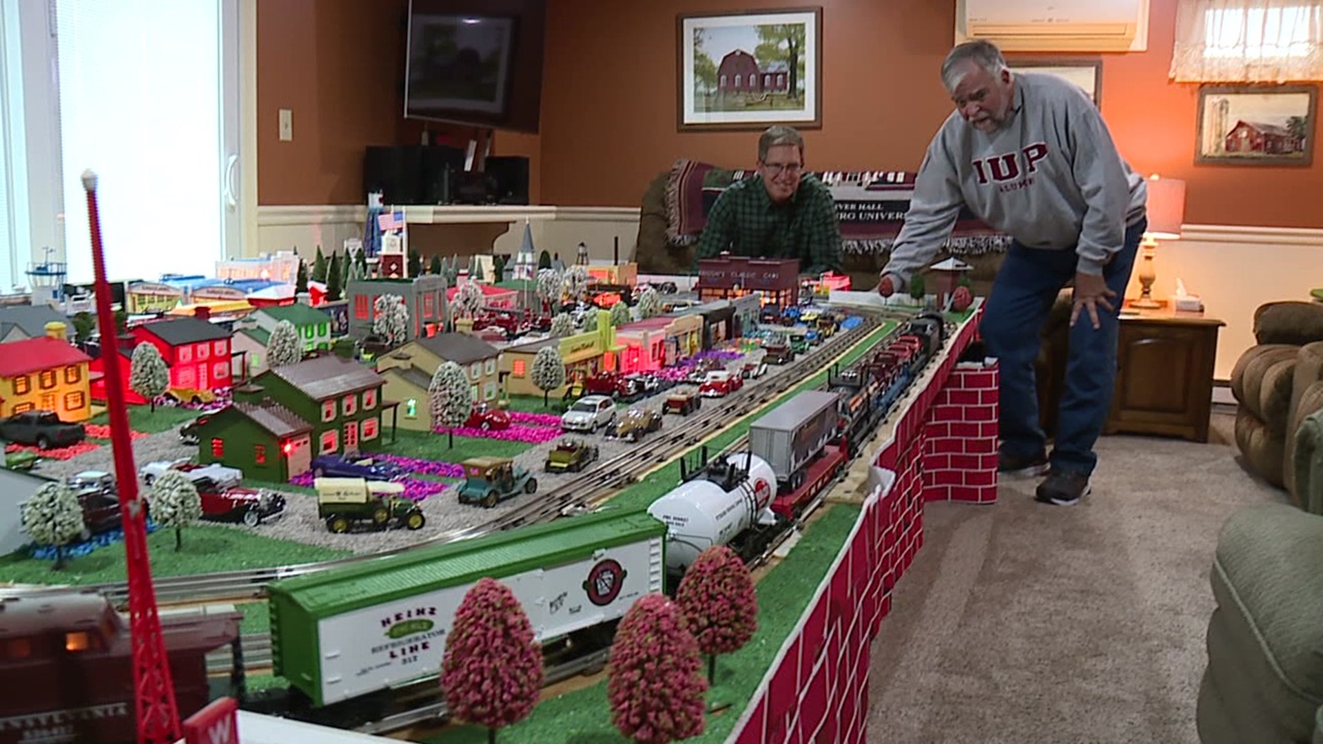 For decades, the Barnett family has had trains running for the holidays.