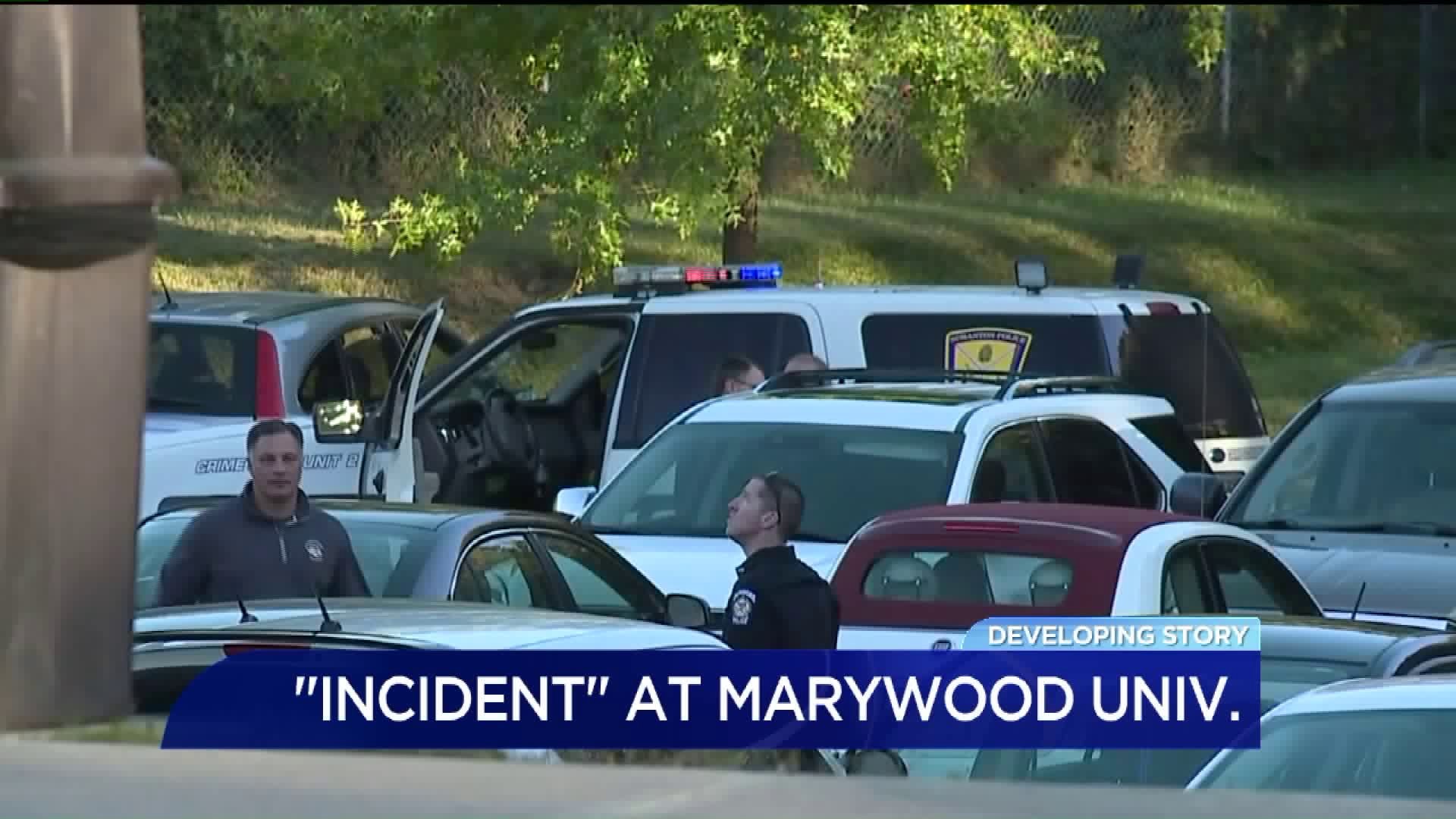 Reports of Person with Weapon at Marywood University