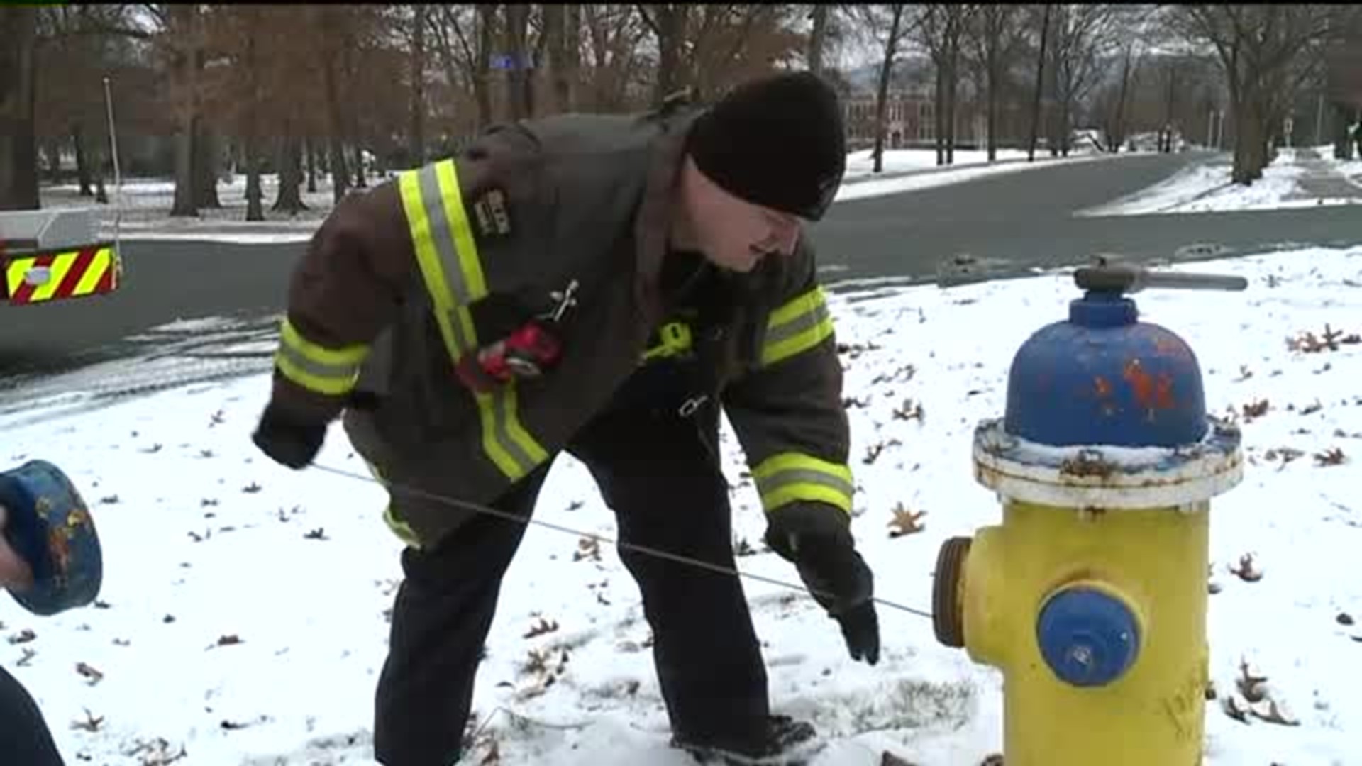 Searching for Frozen Fire Hydrants