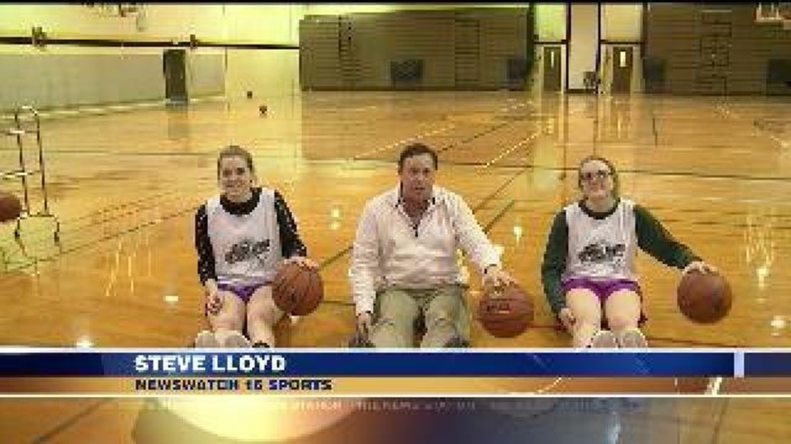 Twin Sisters Each Score 1,000 points for Western Wayne