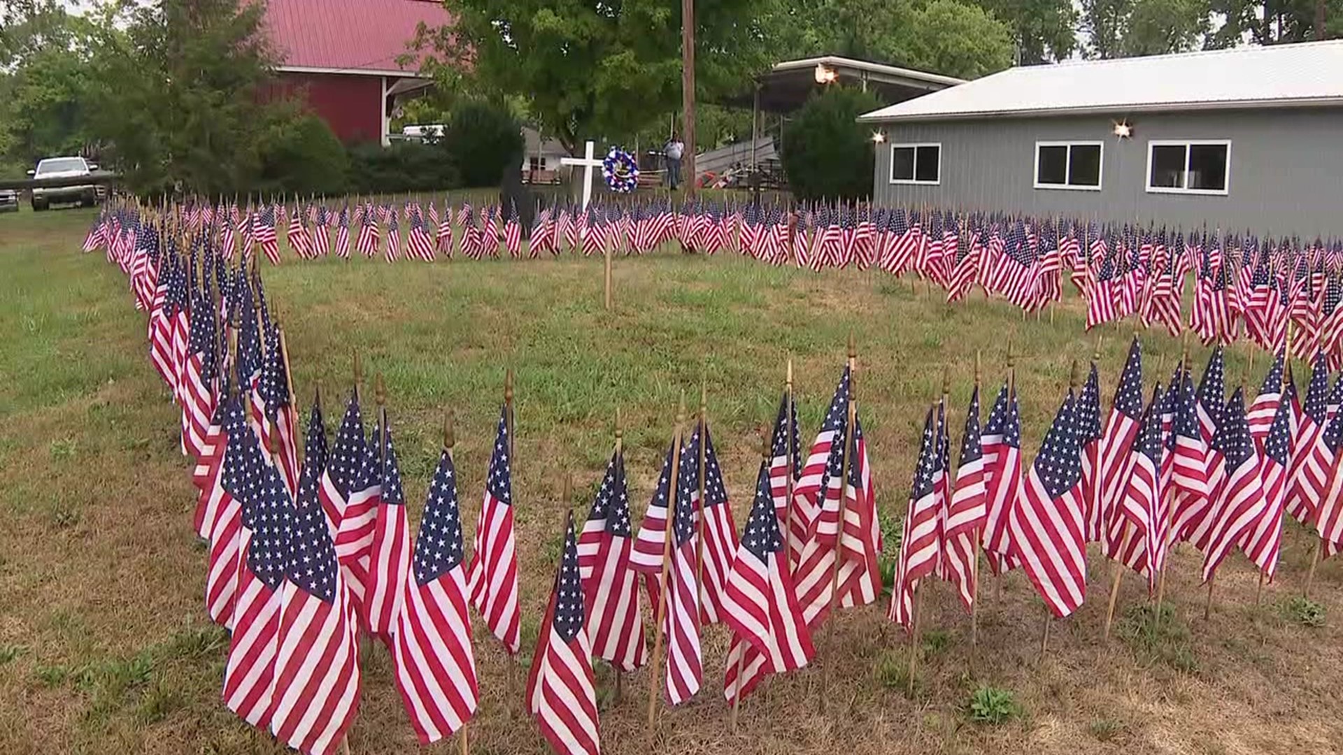 A festival in Northumberland County did not let the weather affect Labor Day festivities.