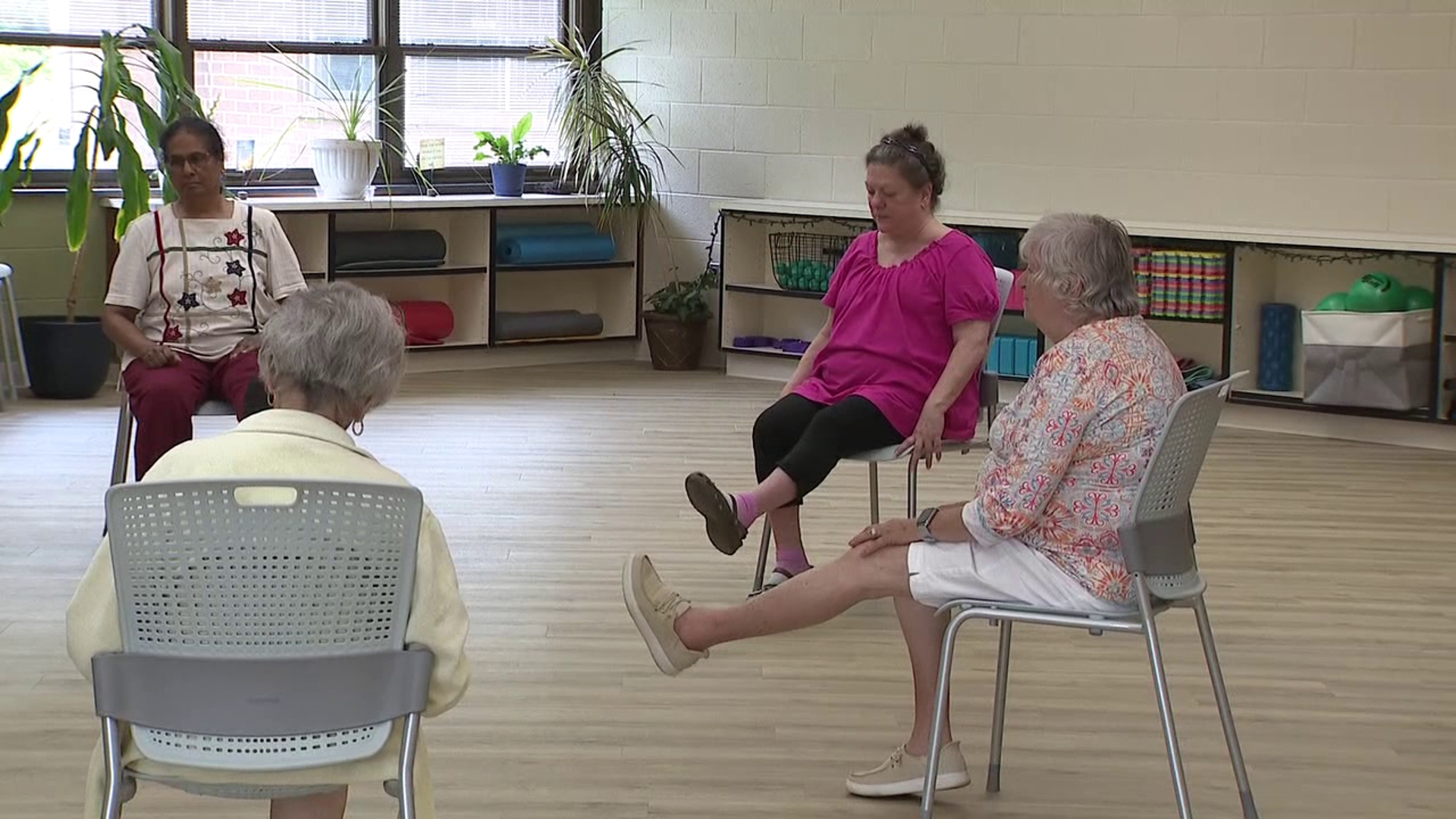 Newswatch 16's Emily Kress stopped by a community center in the Poconos where some seniors are taking advantage of some cool activities indoors.