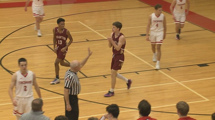 Without Ruddy North Pocono Loses 57-43 To #1 Scranton As Shields Goes Over 1,000 pts In Career