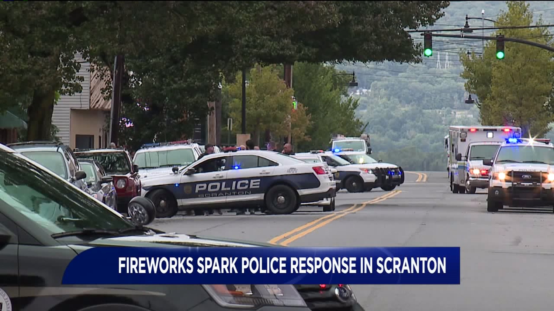 UPDATE: Fireworks Spark Police Response in Scranton