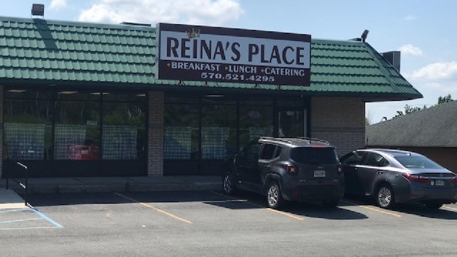 One of the break-ins happened at Reina's Place along Business Route 6 in Eynon.