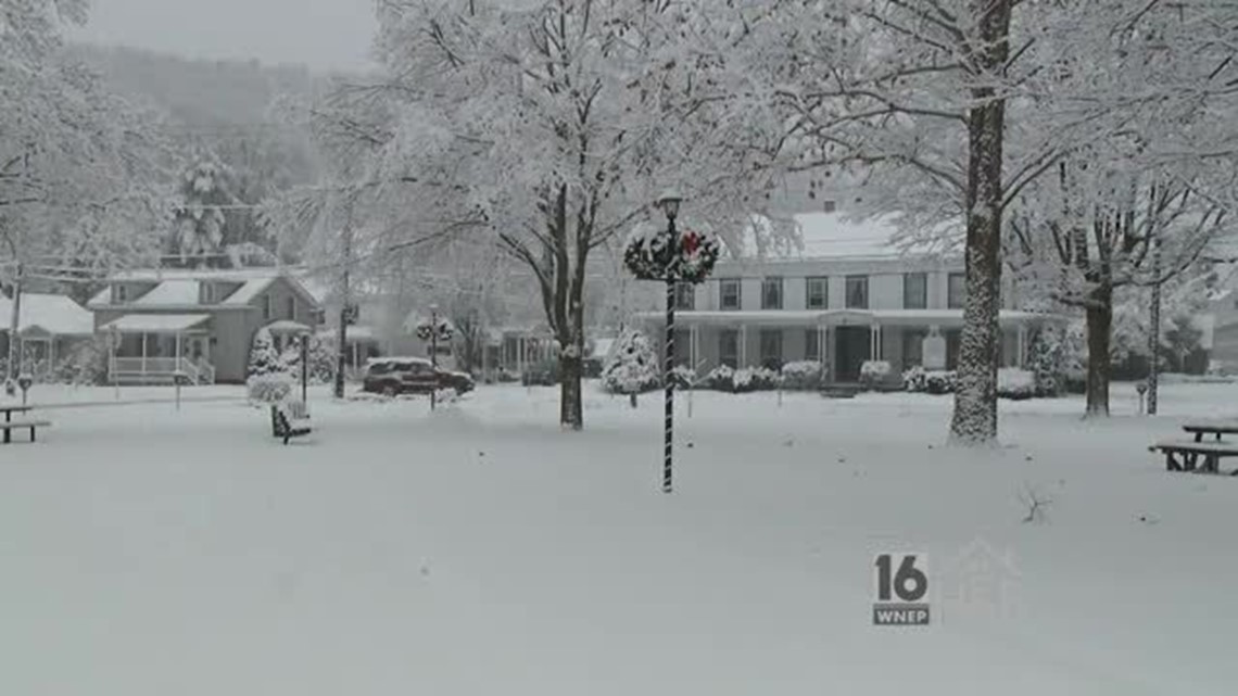 Winter Wonderland in Honesdale