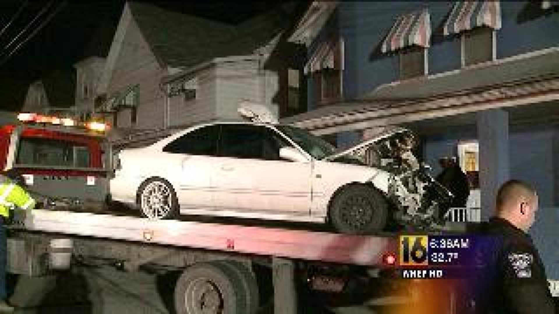 Arrest After Car Slams Into House
