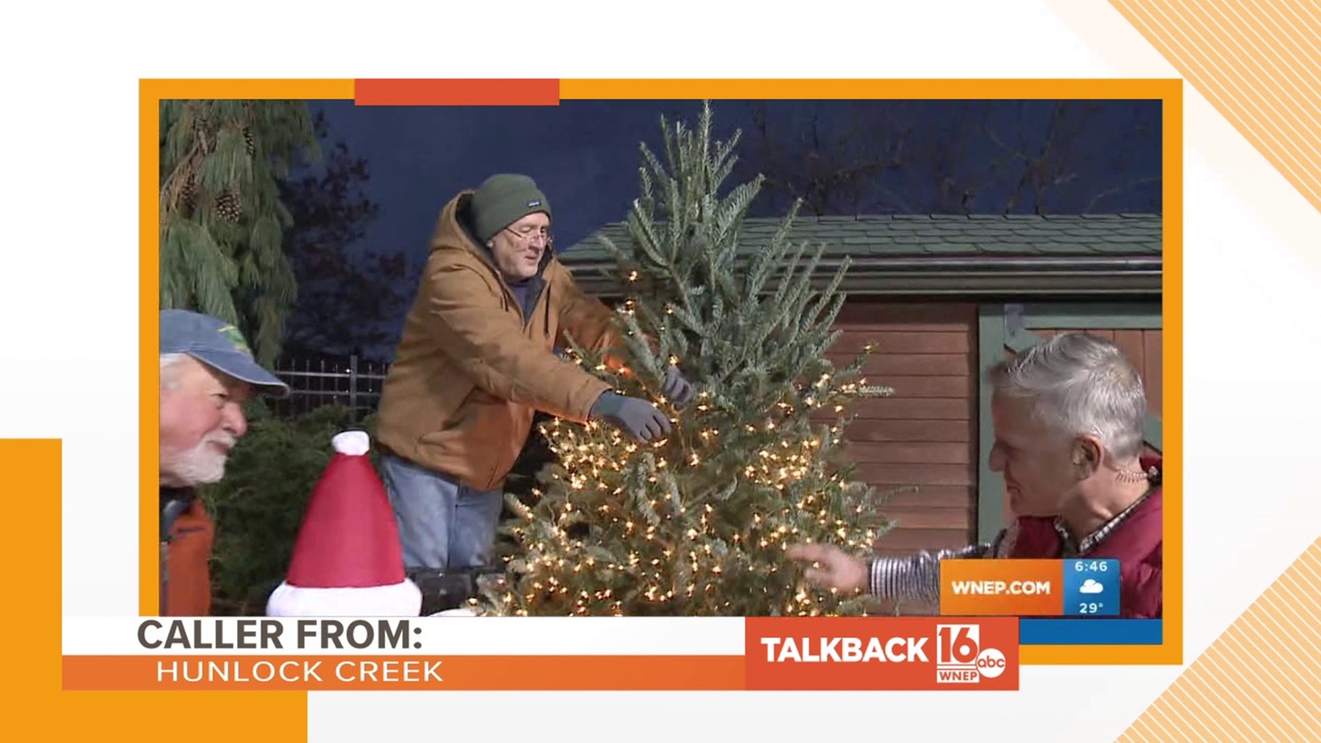 Callers are commenting on WNEP's holiday decor as well as some other tips for those getting into the Christmas spirit.