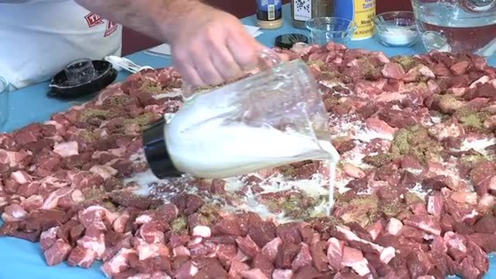 Venison Sausage Making #1